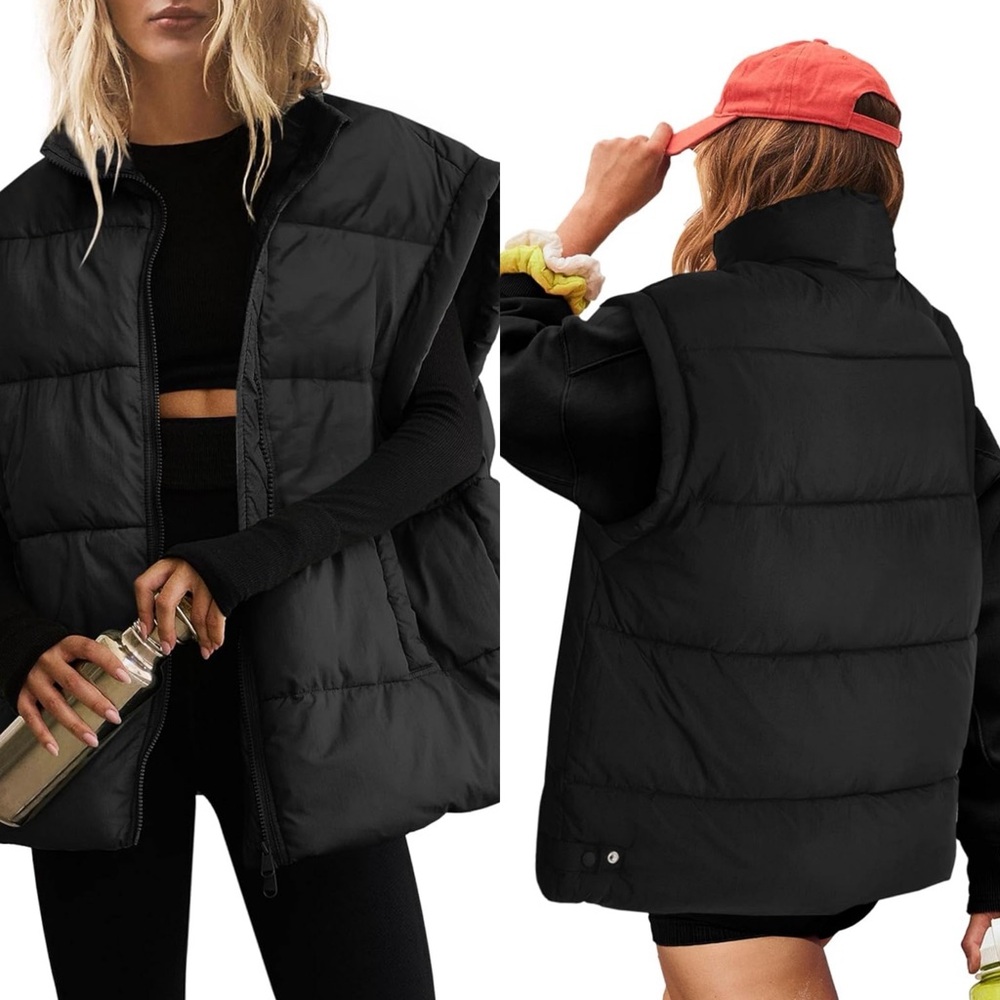 Oversized Puffer Vest
